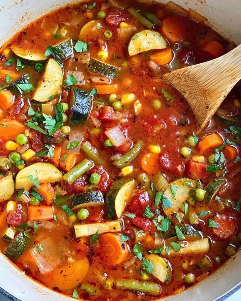 Weight Watchers Zero point vegetable Soup All Recipes Club