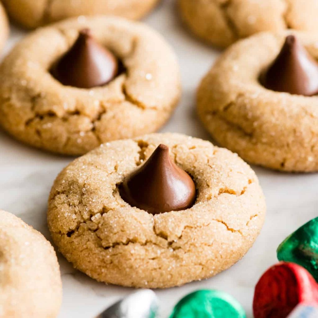 Peanut Butter Blossom Cookies All Recipes Club