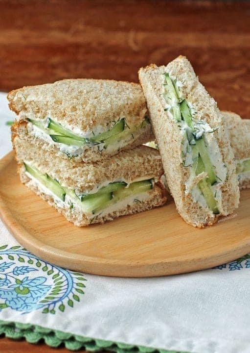 Home Made Cucumber Sandwiches - All Recipes Club