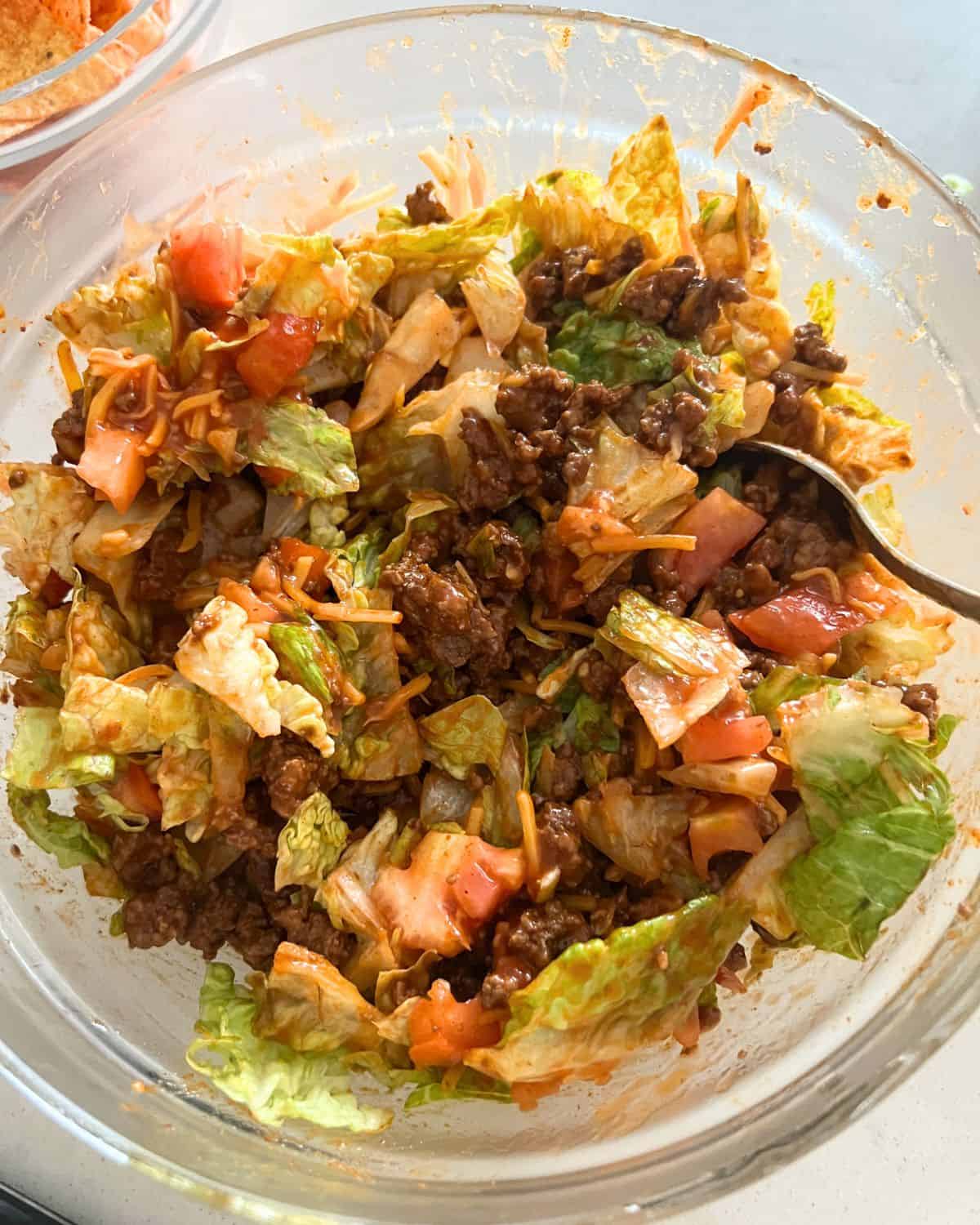 dorito taco salad - All Recipes Club